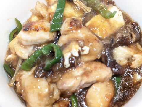 豆腐と椎茸のめちゃうま煮♪